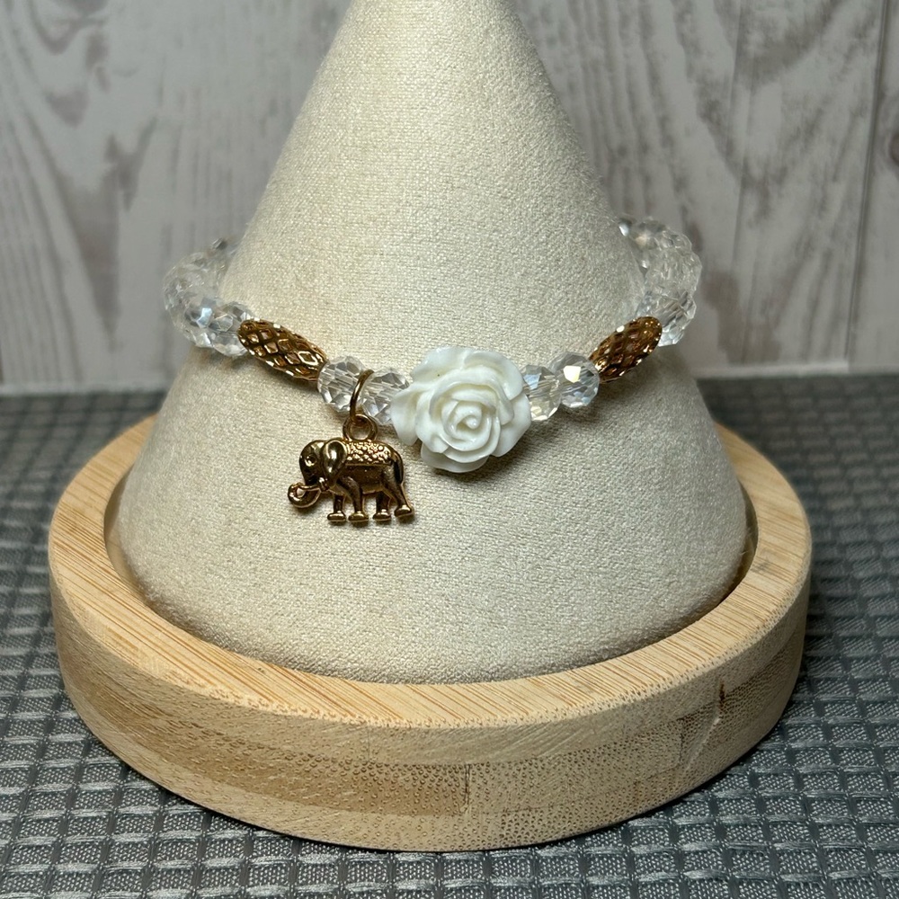 Pink and Gold Bracelet Set - Picture 5 of 6